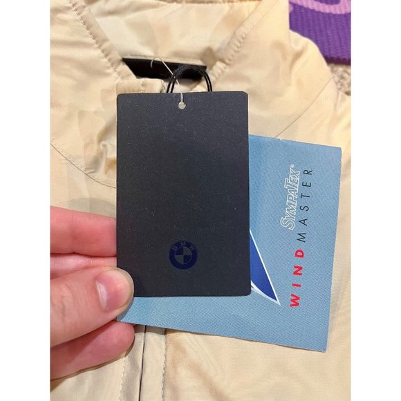 BMW SympaTex All Weather Cream Heavy Winter Jacket Men's XL NWT - Picture 3 of 9